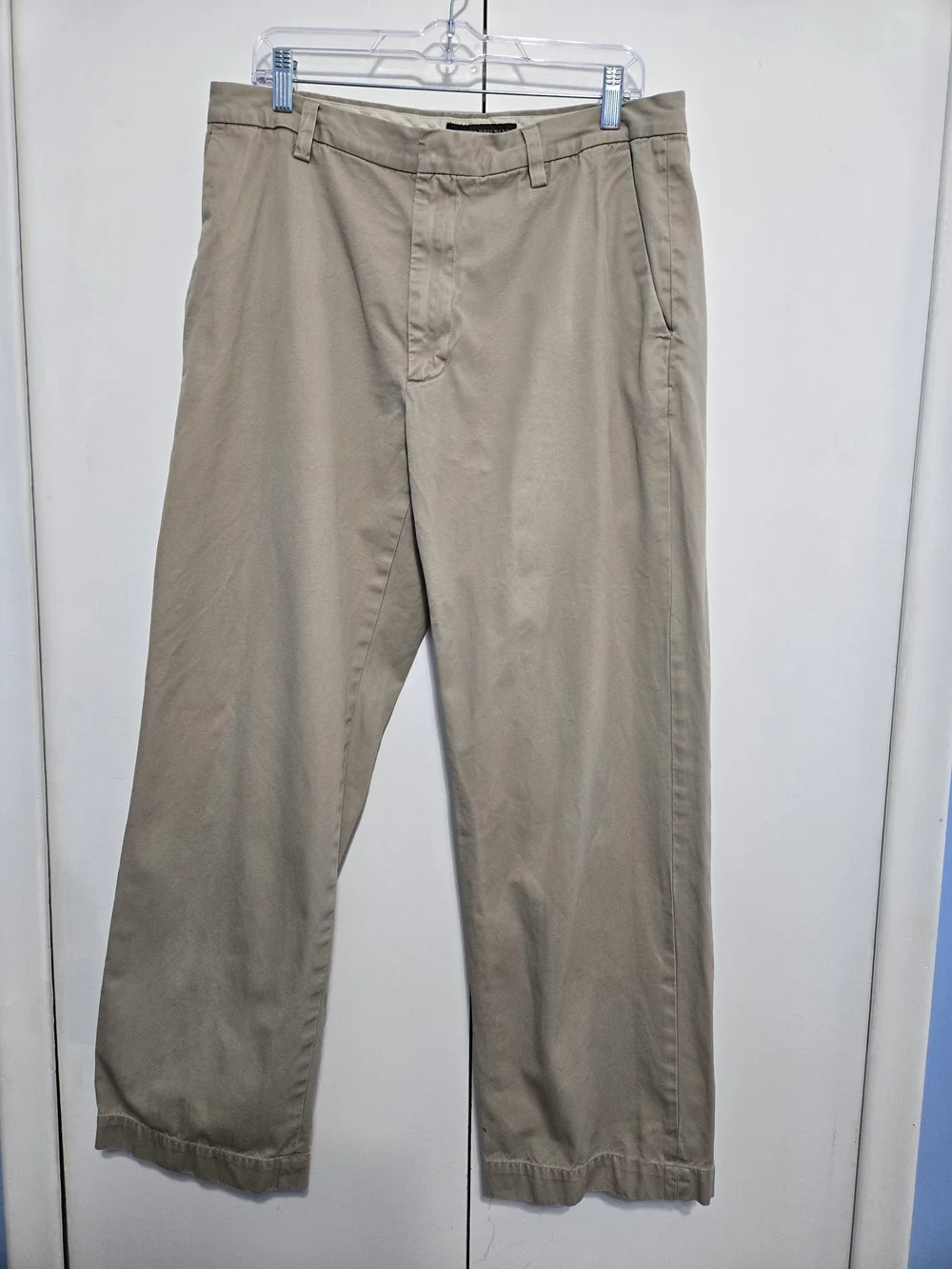 Banana Republic Dawson Khaki Chino Pants Men's 36x32 Straight Leg Cotton